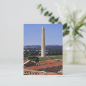 Washington Monument, Washington DC Postkarte (Stehend Vorderseite)