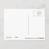 Washington Monument, Washington DC Postkarte (Rückseite)