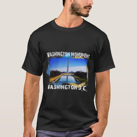 Washington Monument, Washington DC T-shirt design (Vorderseite)