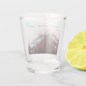 Washington Mount Rainier Der Evergreen Staat Schnapsglas (Rückseite)