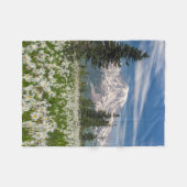 Washington, Mount Rainier Nationalpark 1 Fleecedecke (Vorderseite (Horizontal))