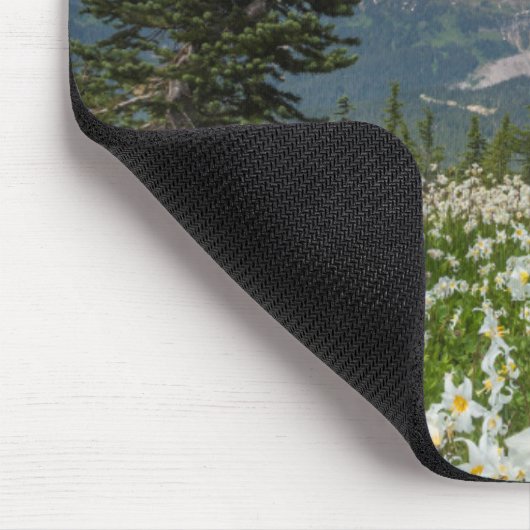 Washington, Mount Rainier Nationalpark 1 Mousepad (Ecke)