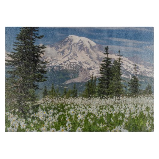 Washington, Mount Rainier Nationalpark 1 Schneidebrett (Vorderseite)