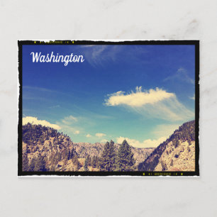 Washington Mountain Hills Postcard Postkarte