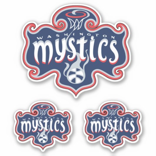 Washington Mystics-WNBA Aufkleber (Vorderseite)
