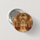 Washington National Cathedral Bethlehem Kapelle Button (Vorne & Hinten)