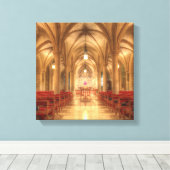 Washington National Cathedral Bethlehem Kapelle Leinwanddruck (Insitu (Holzboden))