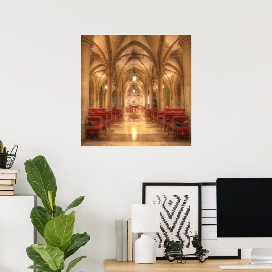Washington National Cathedral Bethlehem Kapelle Poster (Heimbüro)