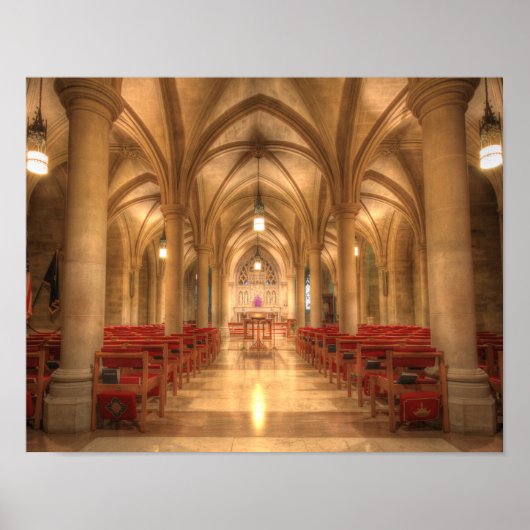 Washington National Cathedral Bethlehem Kapelle Poster (Vorne)