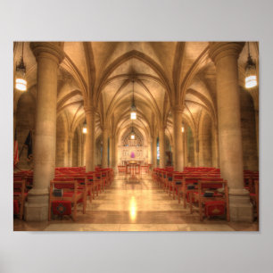 Washington National Cathedral Bethlehem Kapelle Poster