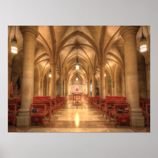 Washington National Cathedral Bethlehem Kapelle Poster (Vorne)