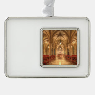 Washington National Cathedral Bethlehem Kapelle Rahmen-Ornament Silber