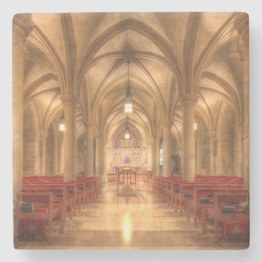 Washington National Cathedral Bethlehem Kapelle Steinuntersetzer (Vorderseite)