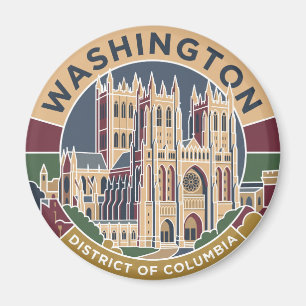Washington National Cathedral District of Columbia Magnet