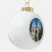 Washington National Cathedral Keramik Kugel-Ornament (Links)