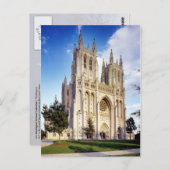 Washington National Cathedral, Washington DC Postkarte (Vorne/Hinten)
