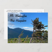 Washington, NH Postcard Postkarte (Vorne/Hinten)