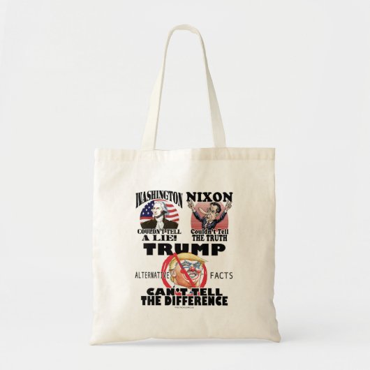 Washington Nixon Dump Trump Liar Tragetasche (Vorne)