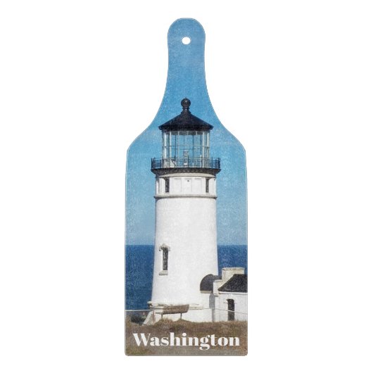 Washington North Head Coastal Lighthouse Schneidebrett (Vorderseite)