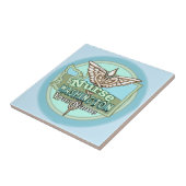 Washington Nurse Caduceus Fliese (Seite)