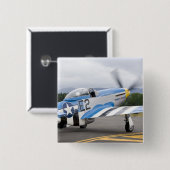 Washington, Olympia, Militärairshow. Button (Vorne & Hinten)