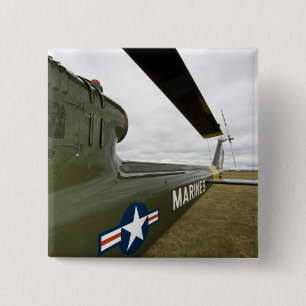 Washington, Olympia, Militärairshow. Button