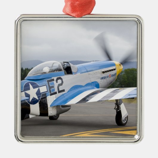 Washington, Olympia, Militärairshow. Ornament Aus Metall (Vorne)