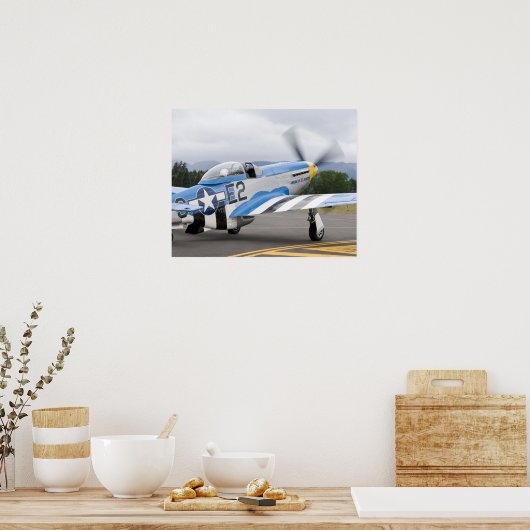 Washington, Olympia, Militärairshow. Poster (Küche)