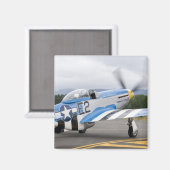 Washington, Olympia, Militärflugschau. Magnet (Vorderseite/Rückseite)