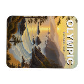 Washington Olympic Nationalpark Reise Magnet (Horizontal)