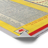 Washington, Oregon, Idaho Poster (Ecke)