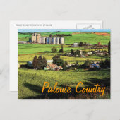 Washington Palouse Postcard Postkarte (Vorne/Hinten)