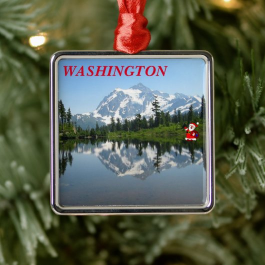 Washington Panoramic Christmas Ornament (Baum)