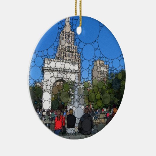 Washington Park New York Keramikornament (Rechts)