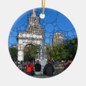Washington Park New York Keramikornament (Vorne)