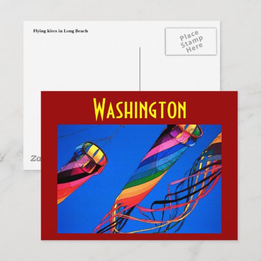 Washington Postcard Postkarte (Vorne/Hinten)