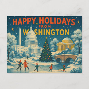 WASHINGTON Postcard Postkarte