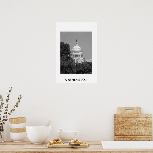 Washington Poster (Küche)