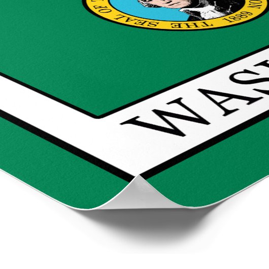 Washington Poster (Ecke)