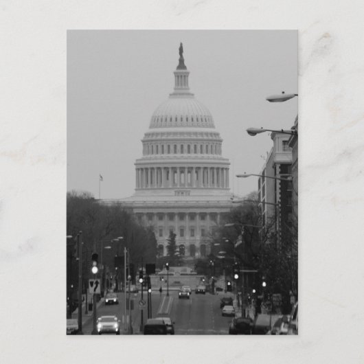 Washington Postkarte (Vorderseite)