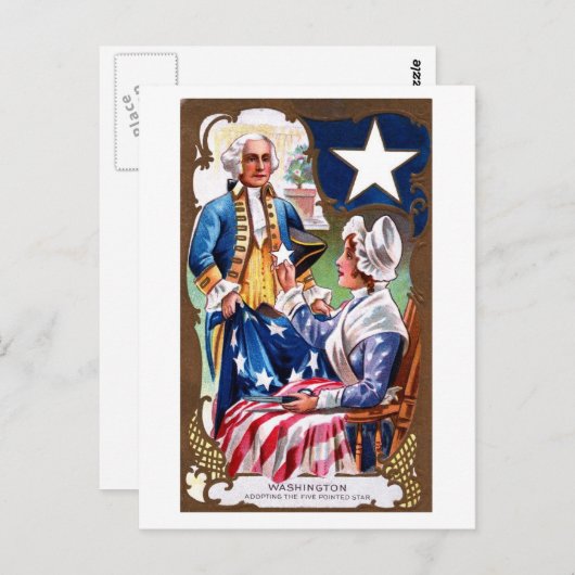 Washington Postkarte (Vorne/Hinten)