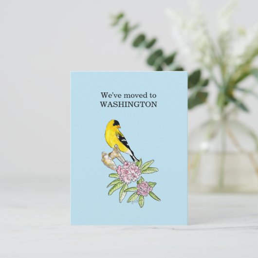 Washington Postkarte (Stehend Vorderseite)