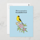 Washington Postkarte (Vorne/Hinten)