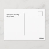 Washington Postkarte (Rückseite)