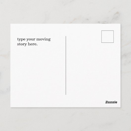 Washington Postkarte (Rückseite)