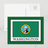 Washington Postkarte (Vorne/Hinten)