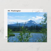 Washington Postkarte (Vorne/Hinten)