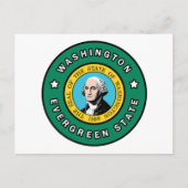 Washington Postkarte (Vorderseite)