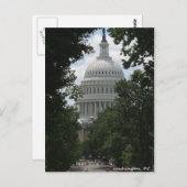 Washington Postkarte (Vorne/Hinten)