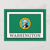 Washington Postkarte (Vorderseite)